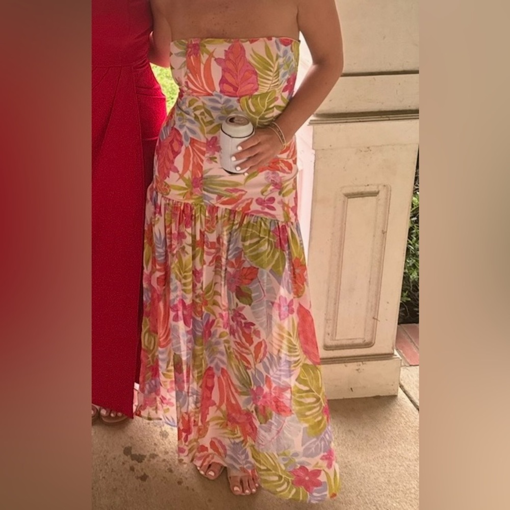 Floral Maxi Formal Dress